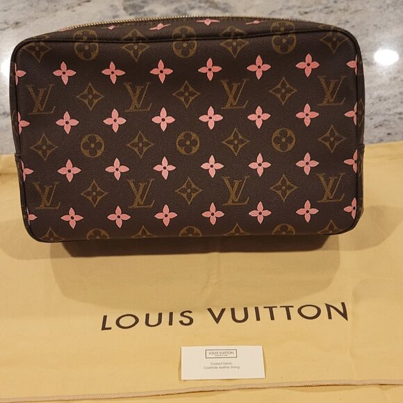 Louis Vuitton Monogram Canvas Toiletries/Makeup Bag - Custom Painted - Picture 2 of 6